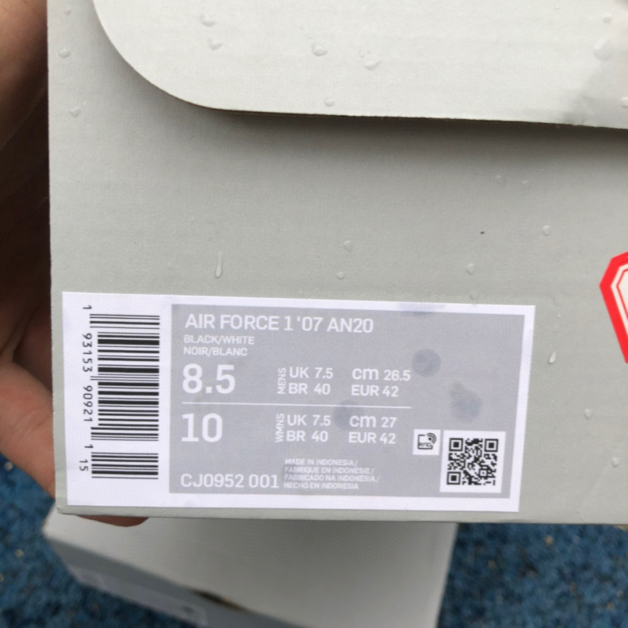 Nike Air Force 1 '07 An20  Sneaker   cj0952-001 - FashionPlug