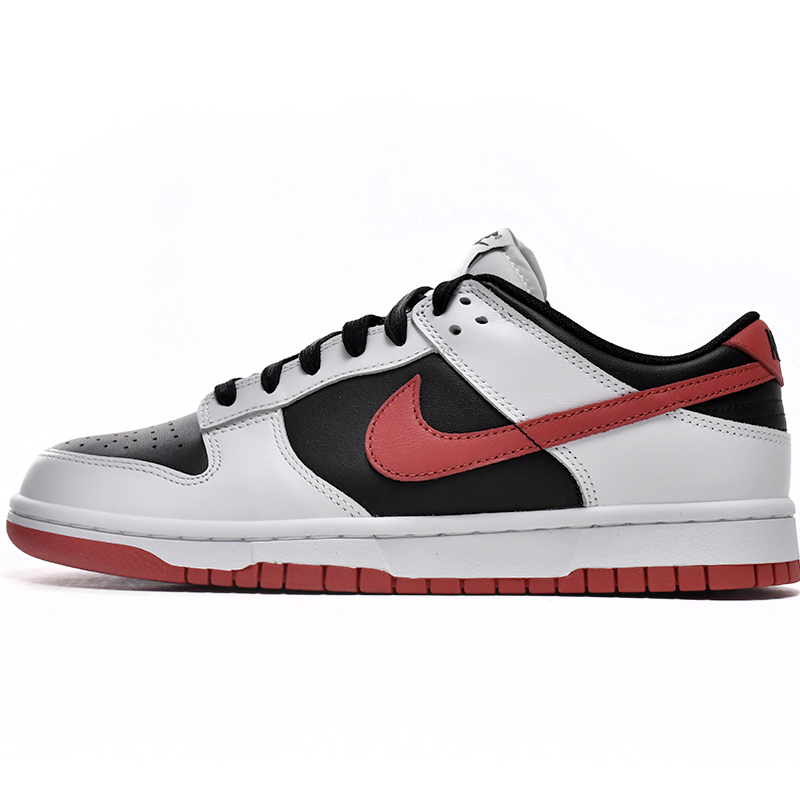 Nike Dunk Low Black and Red Sneaker        FD9762-061 - FashionPlug