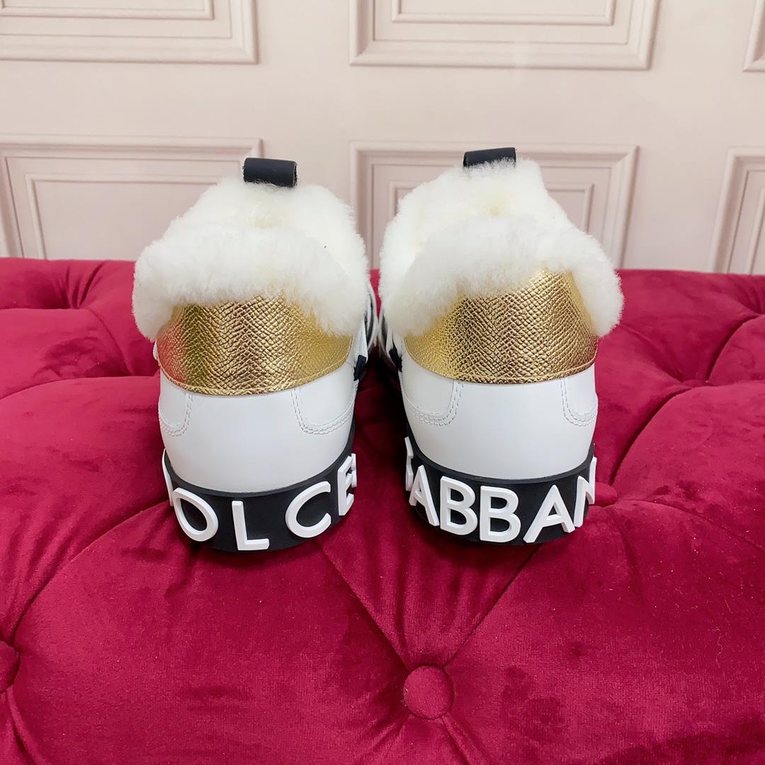 Dolce & Gabbana Calfskin 2.Zero Sneakers - FashionPlug