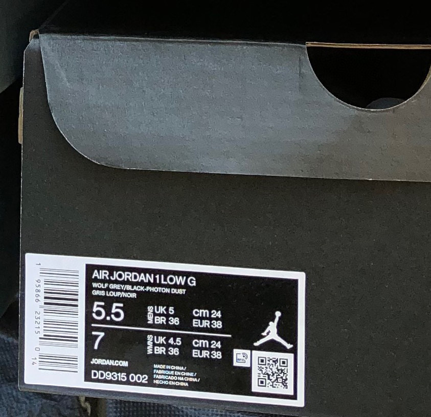 Air Jordan 1 Low Golf AJ1 Sneakers      DD9315-002 - FashionPlug