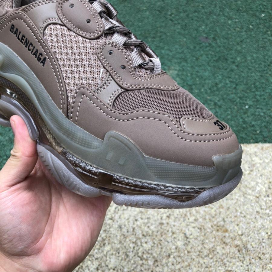Balenciaga Triple S Clear Sole Sneaker - FashionPlug