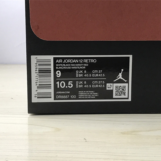 Air Jordan 12 “25 Years in China” Sneaker  DR8887-100 - FashionPlug
