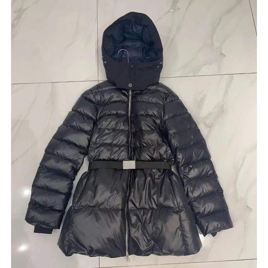 Burberry Hood Nylon Long Down Jacket - FashionPlug
