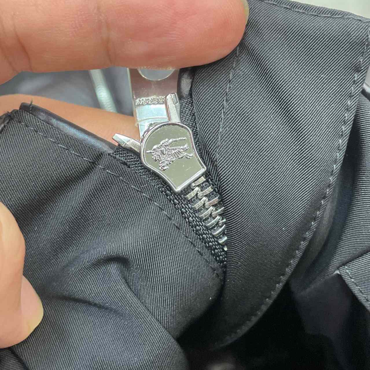 Burberry Hood Nylon Long Down Jacket - FashionPlug