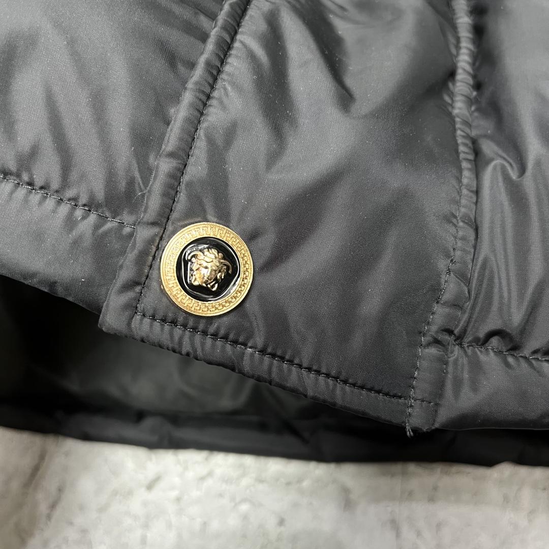 Versace La Greca Puffer Jacket - FashionPlug