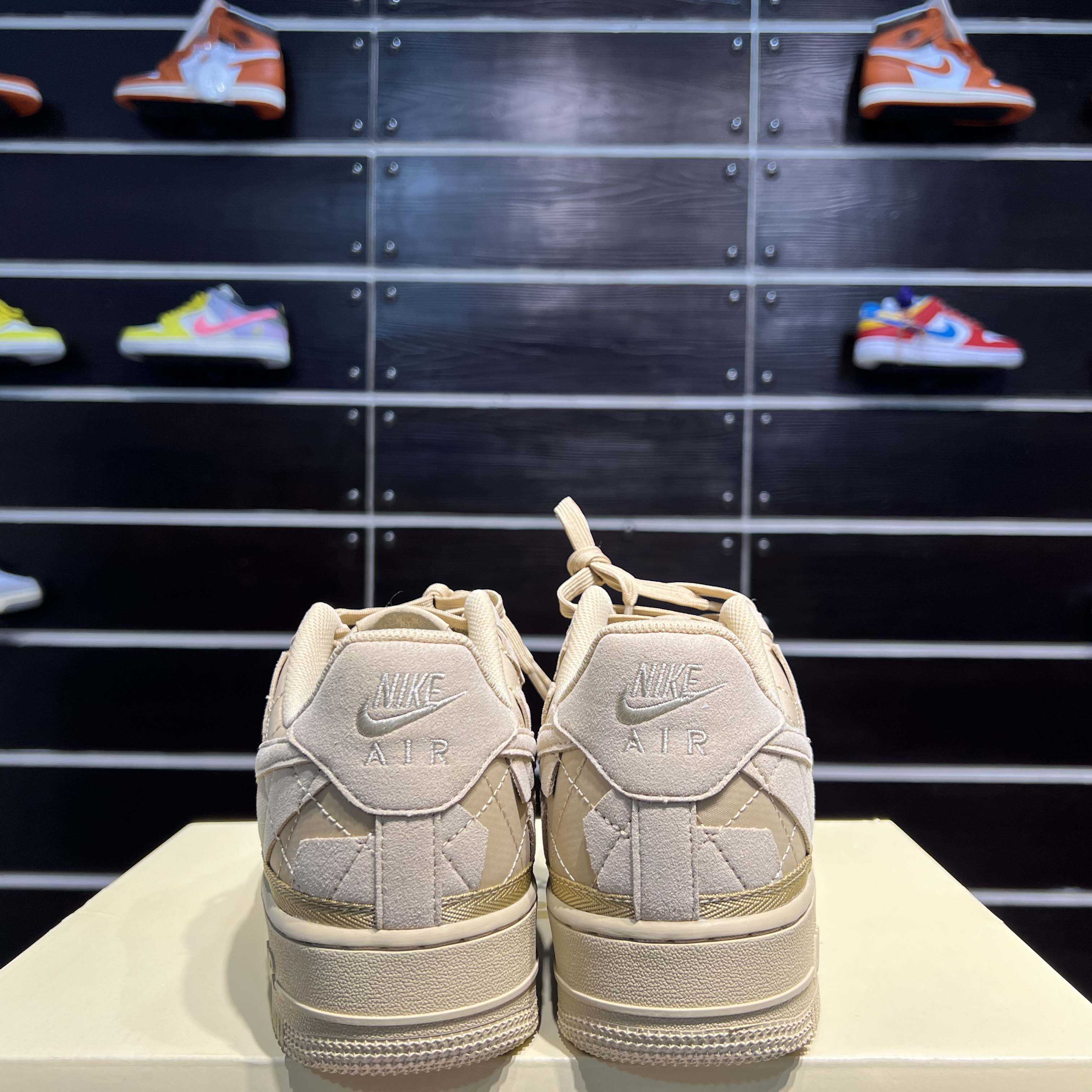 Billie Eilish x Nike Air Force 1 Low “Mushroom” Sneaker     DQ4137-200 - FashionPlug