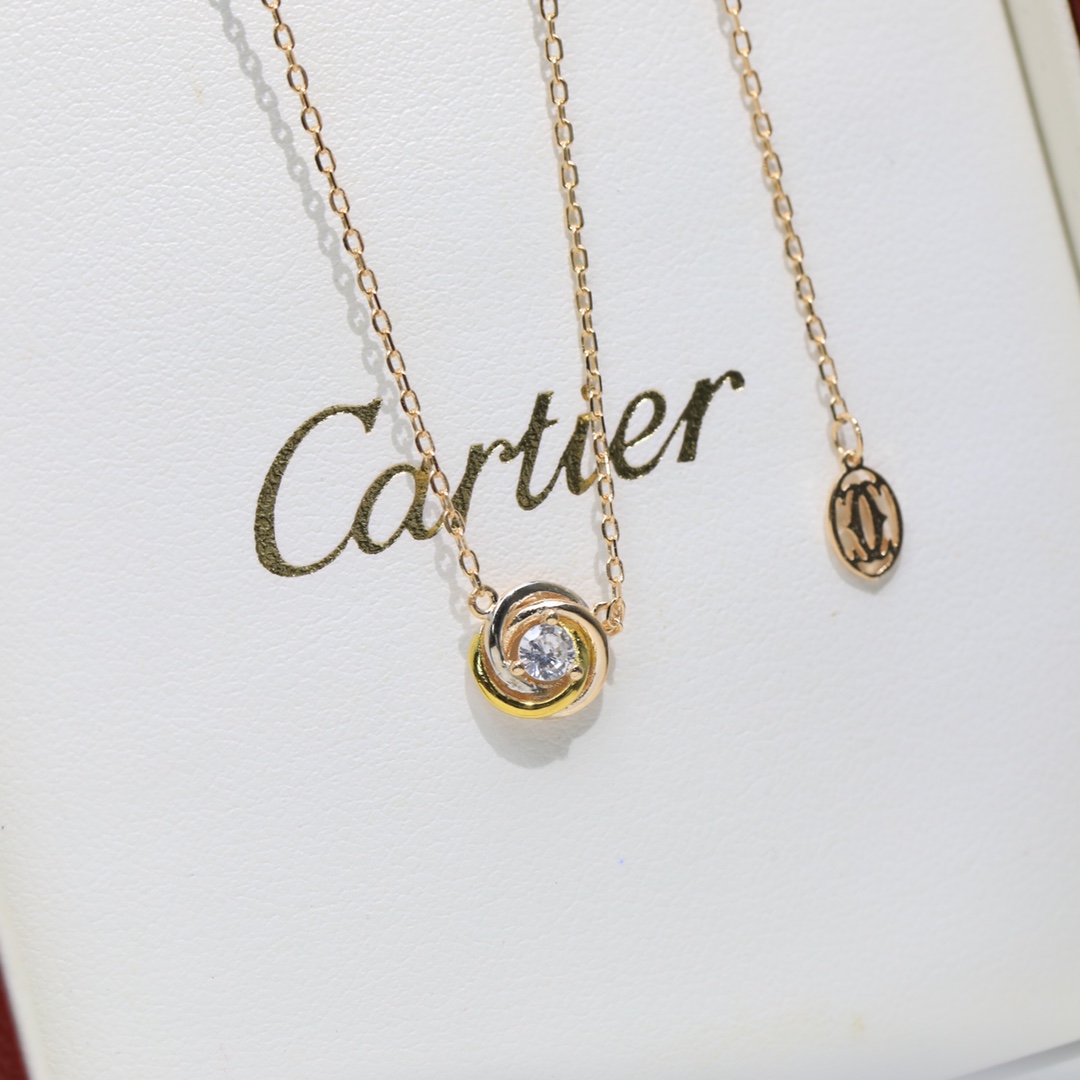 Cartier Trinity Necklace - FashionPlug