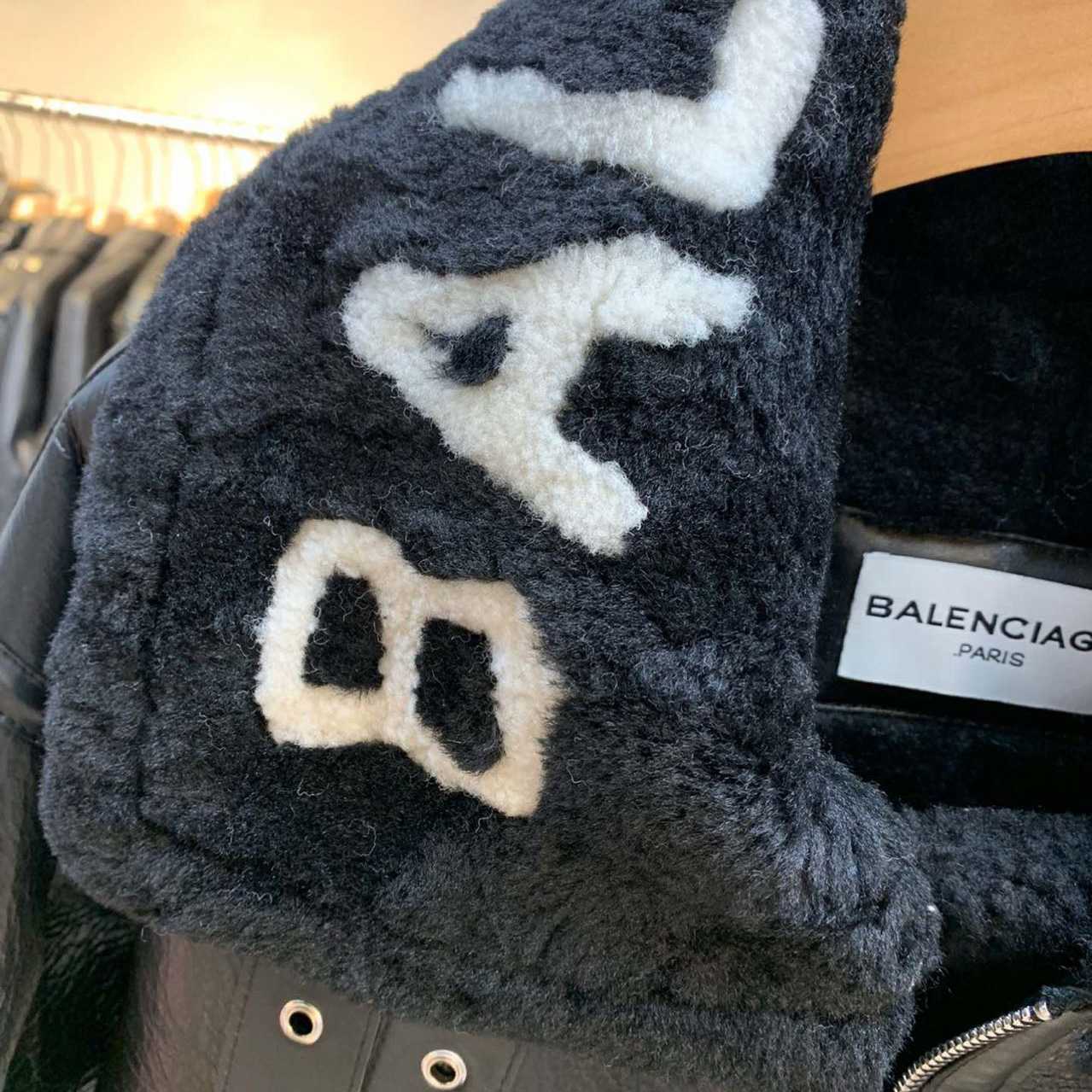 Balenciaga Jacket In Black Calfskin - FashionPlug