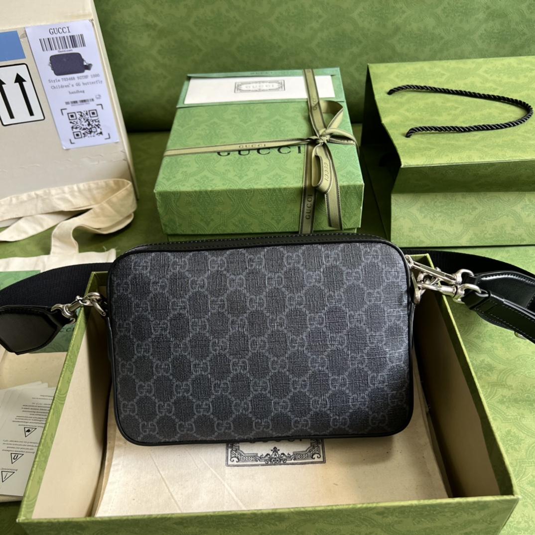 Gucci Shoulder Bag With Interlocking G(24.5-16-4.5cm)   - FashionPlug