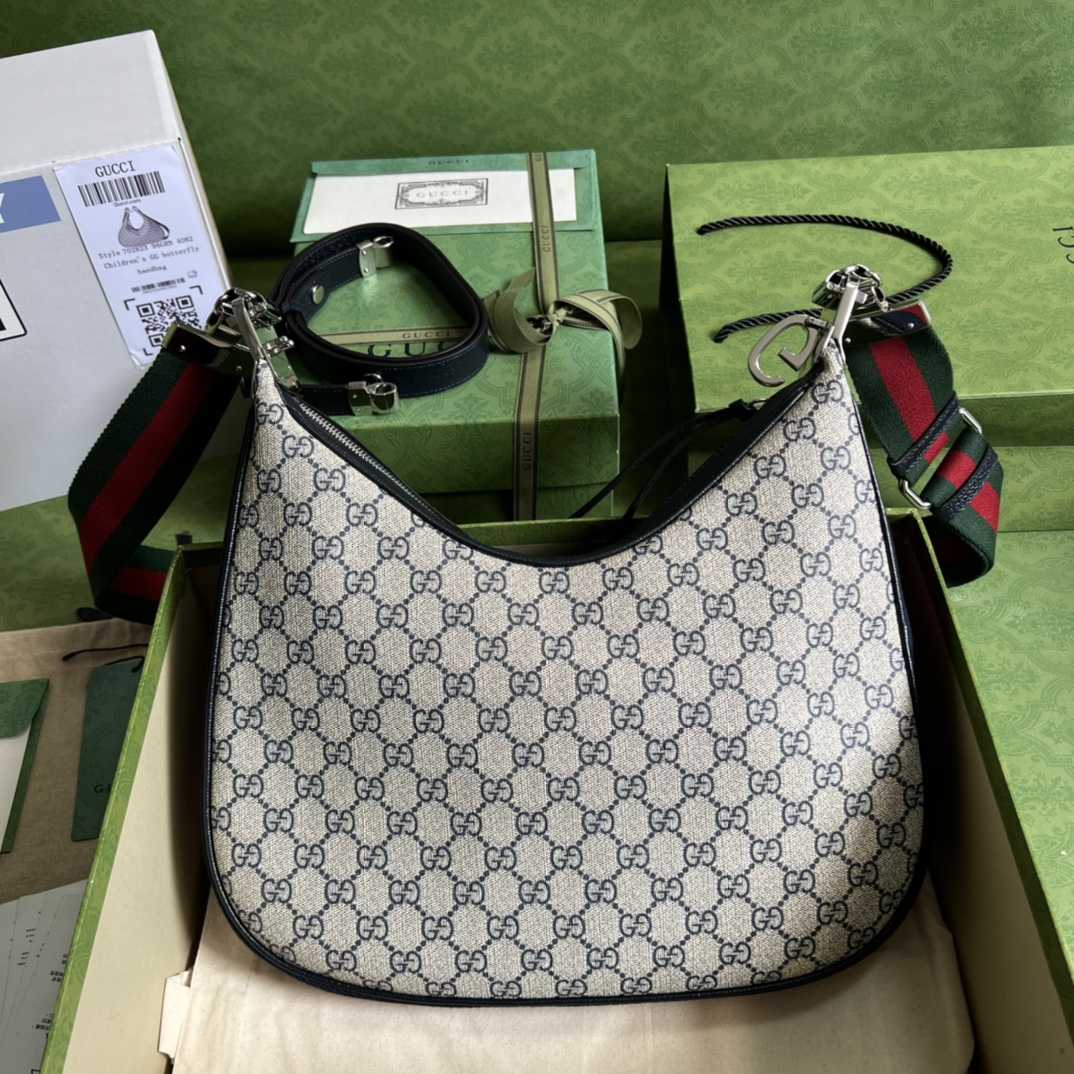 Gucci Attache Large Shoudler Bag(35-32-6cm)   702823 - FashionPlug