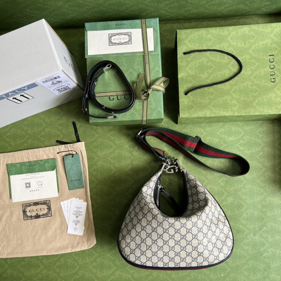 Gucci Attache Large Shoudler Bag(35-32-6cm)   702823 - FashionPlug