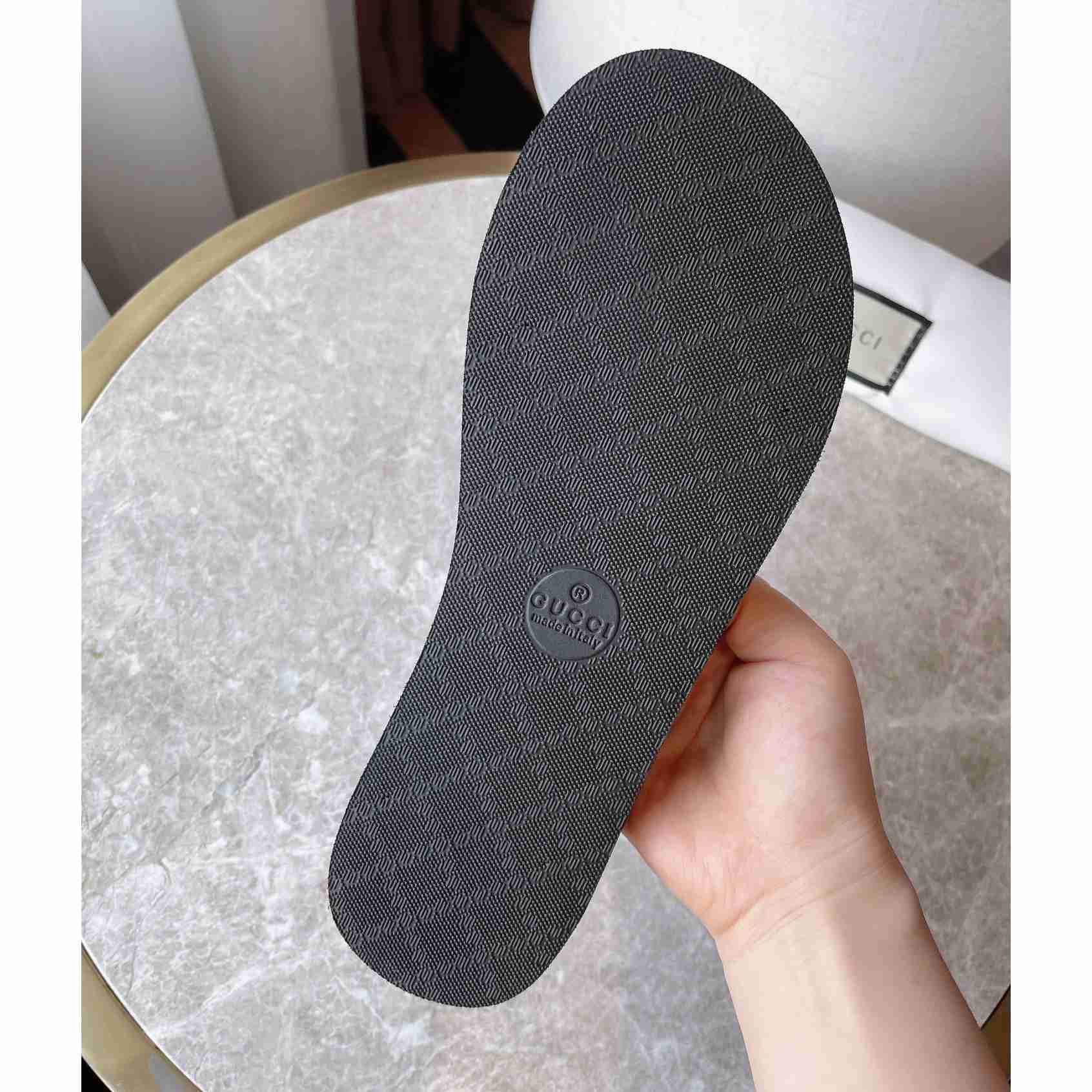 Gucci Women's Chevron Thong Sandal - FashionPlug