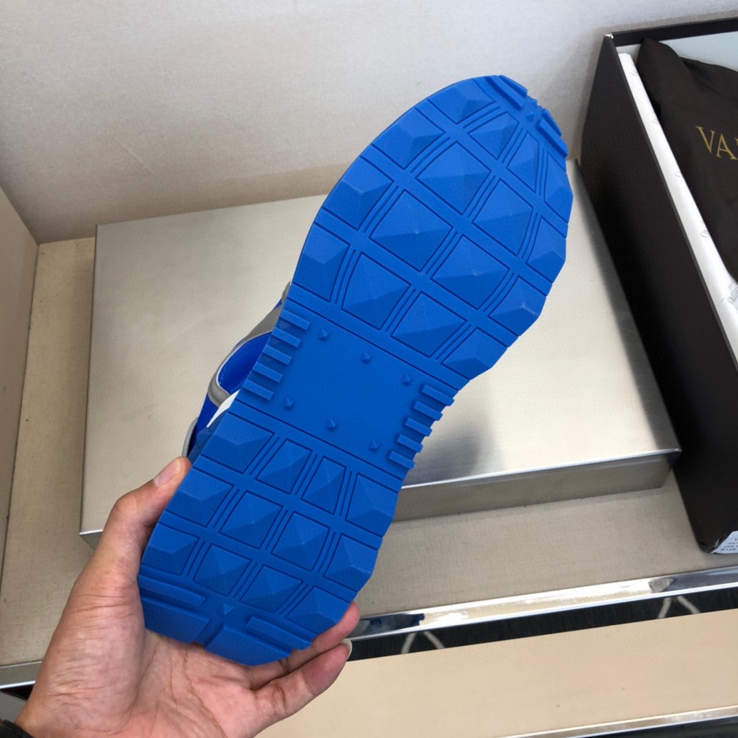 Valenti Netrunner Fabric And Suede Sneaker - FashionPlug