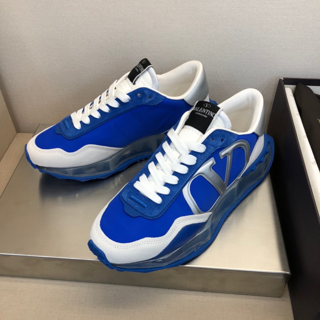 Valenti Netrunner Fabric And Suede Sneaker - FashionPlug
