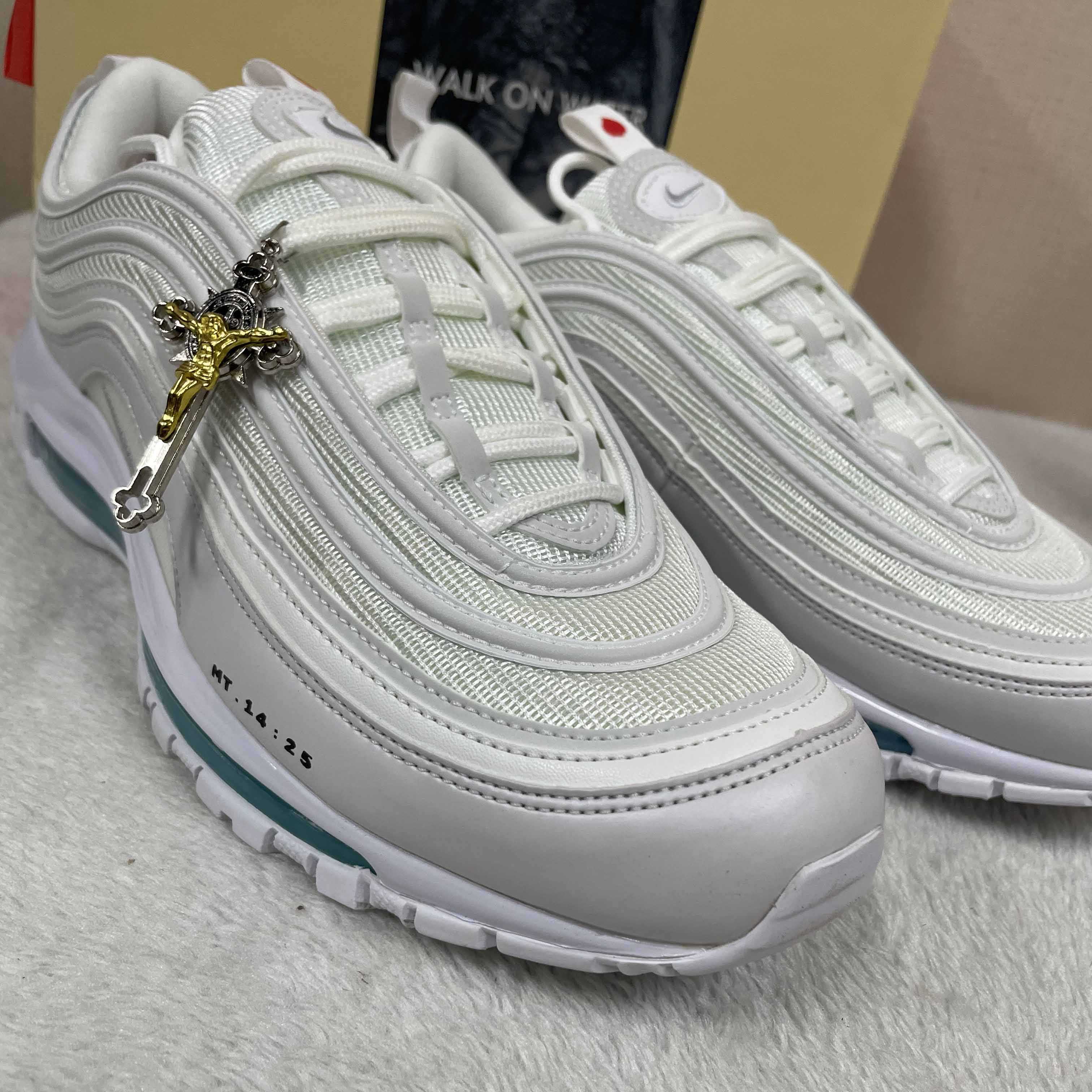 NK Air Max 97 MSCHF x INRI Jesus ShoesSneakers      921826-101 - FashionPlug