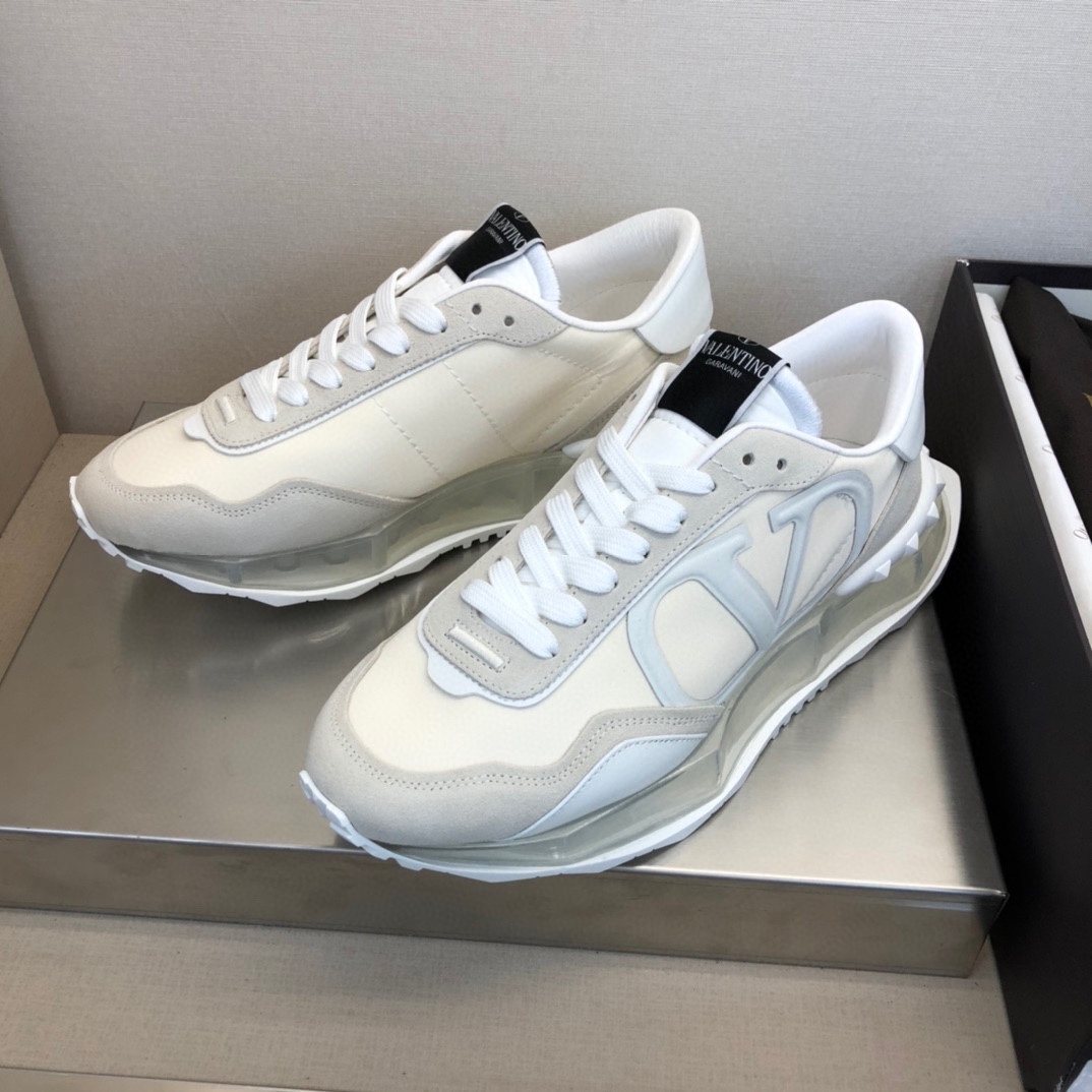 Valenti Netrunner Fabric And Suede Sneaker - FashionPlug