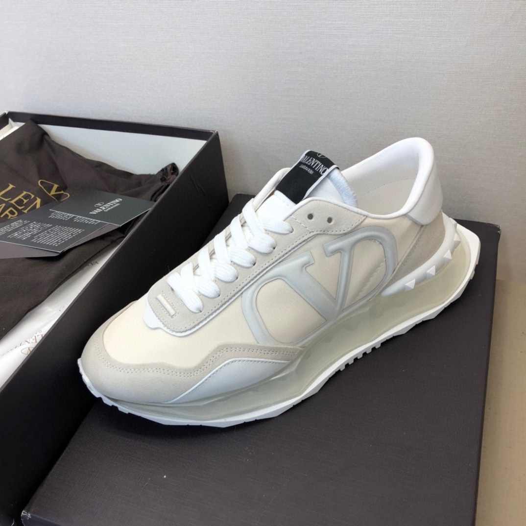 Valenti Netrunner Fabric And Suede Sneaker - FashionPlug