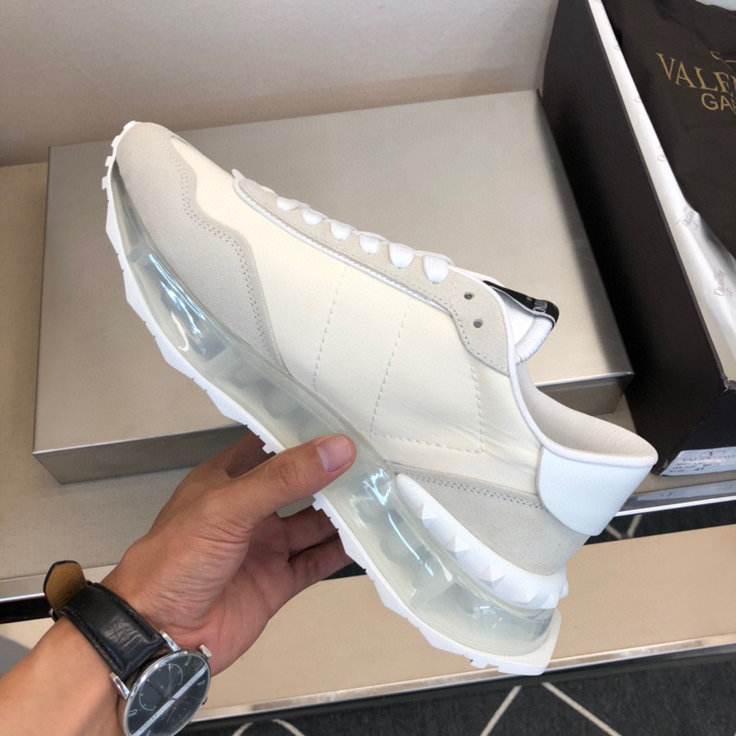 Valenti Netrunner Fabric And Suede Sneaker - FashionPlug