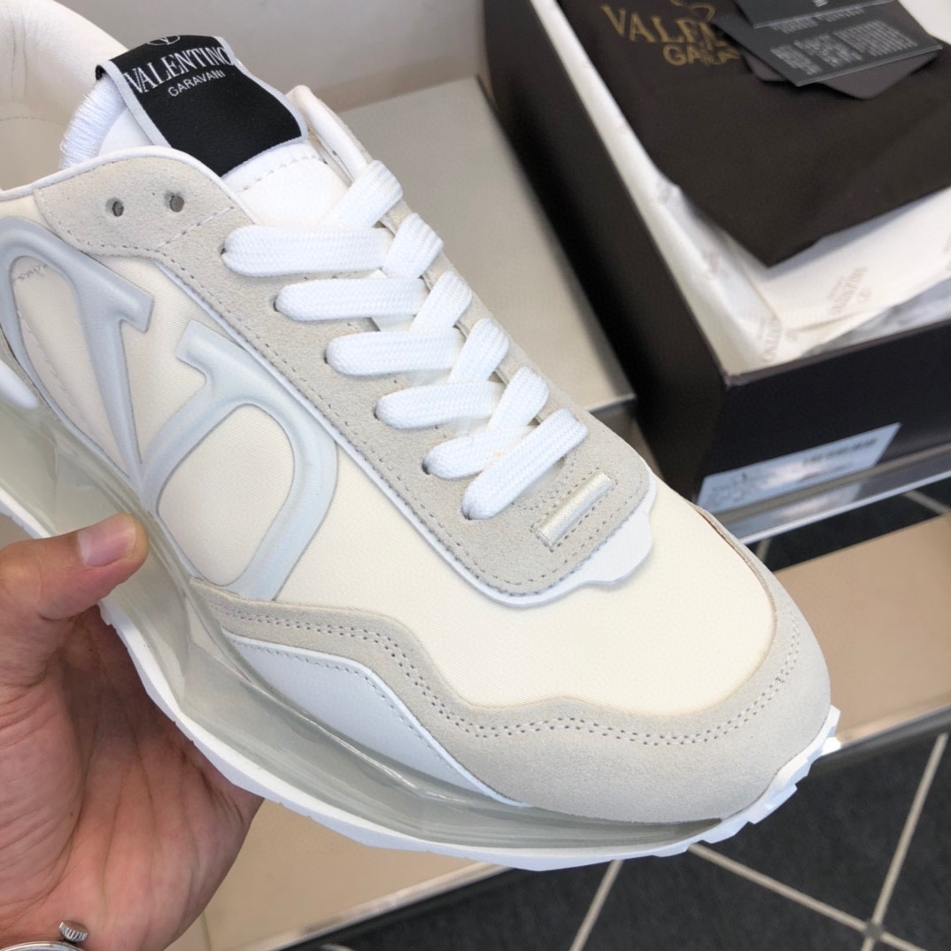Valenti Netrunner Fabric And Suede Sneaker - FashionPlug