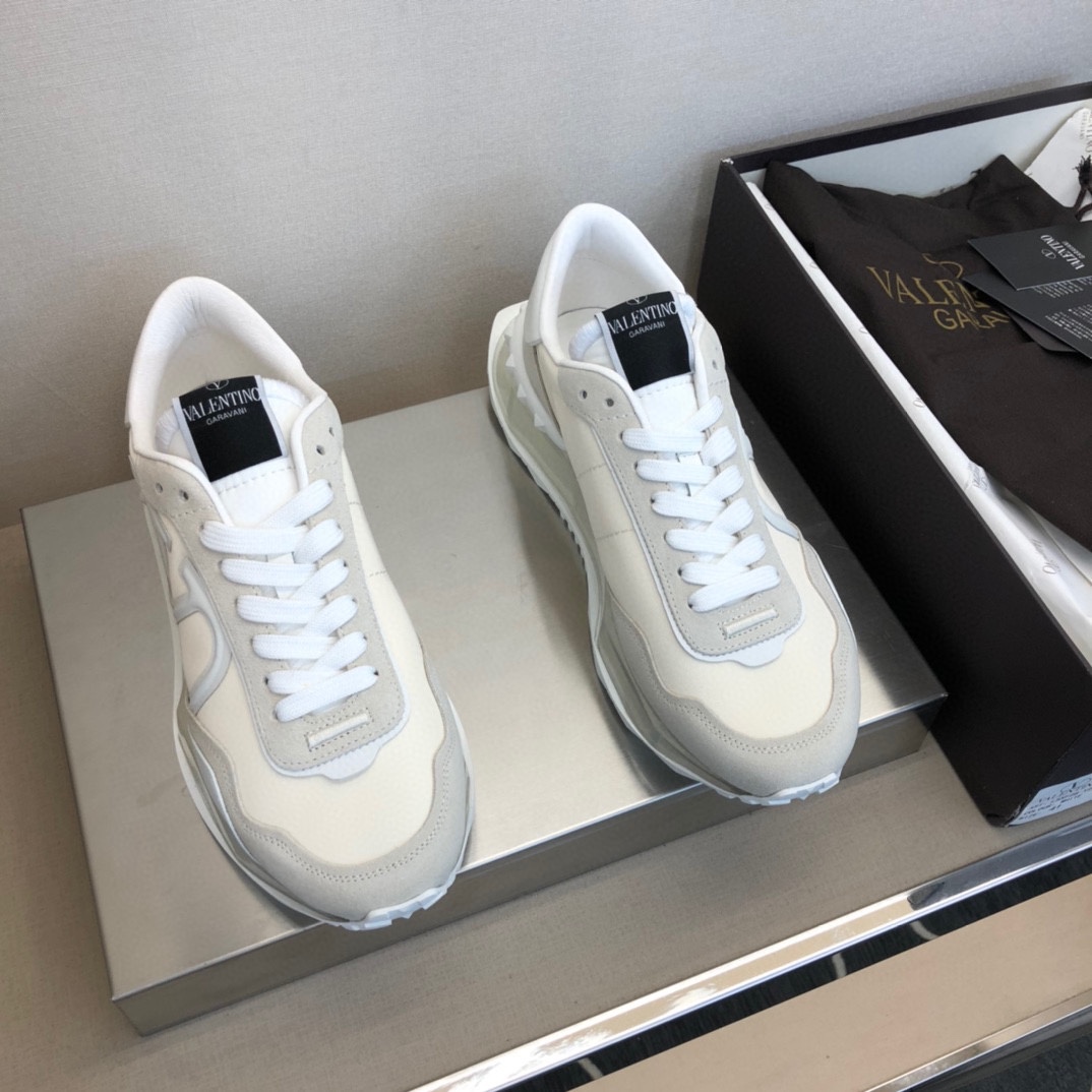 Valenti Netrunner Fabric And Suede Sneaker - FashionPlug