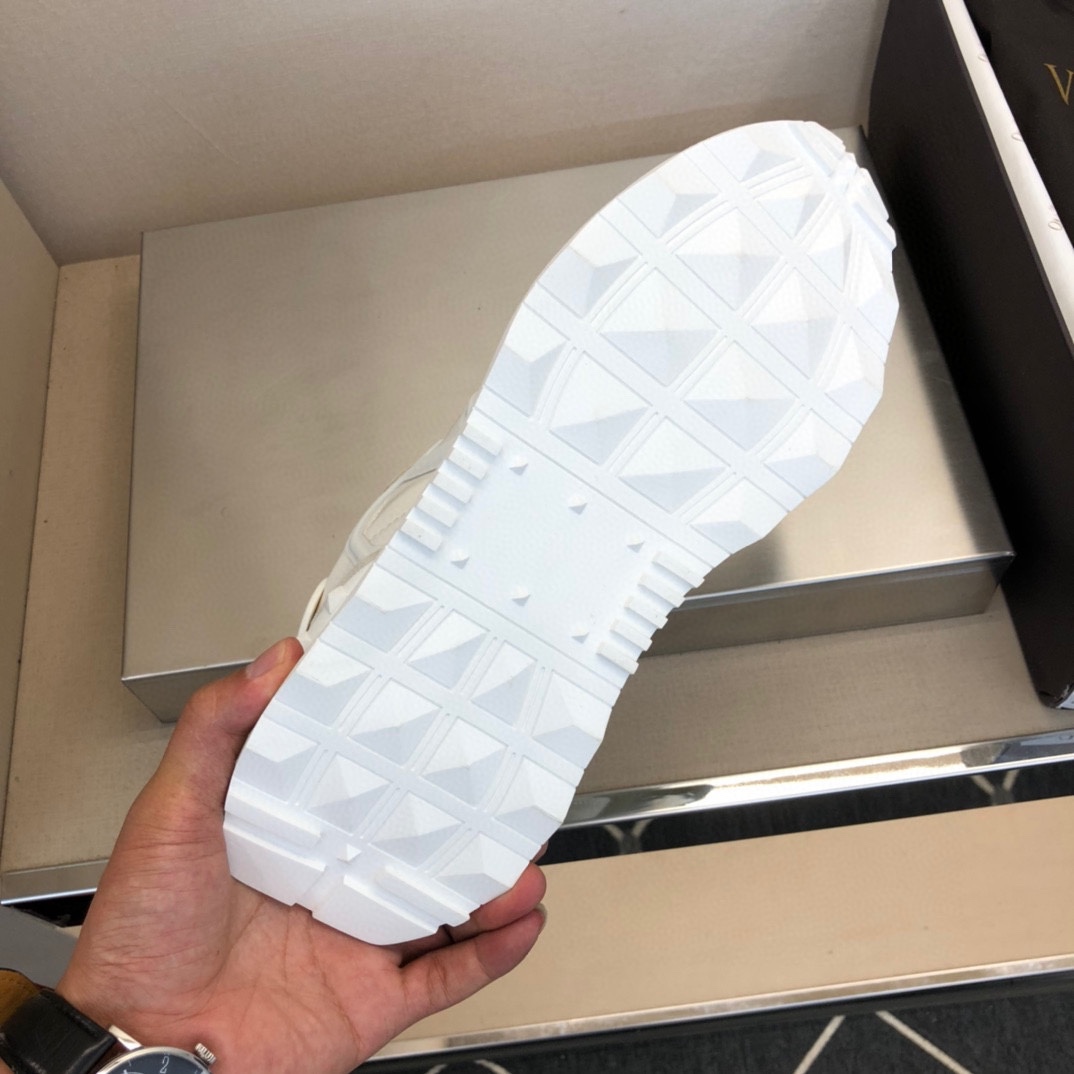 Valenti Netrunner Fabric And Suede Sneaker - FashionPlug