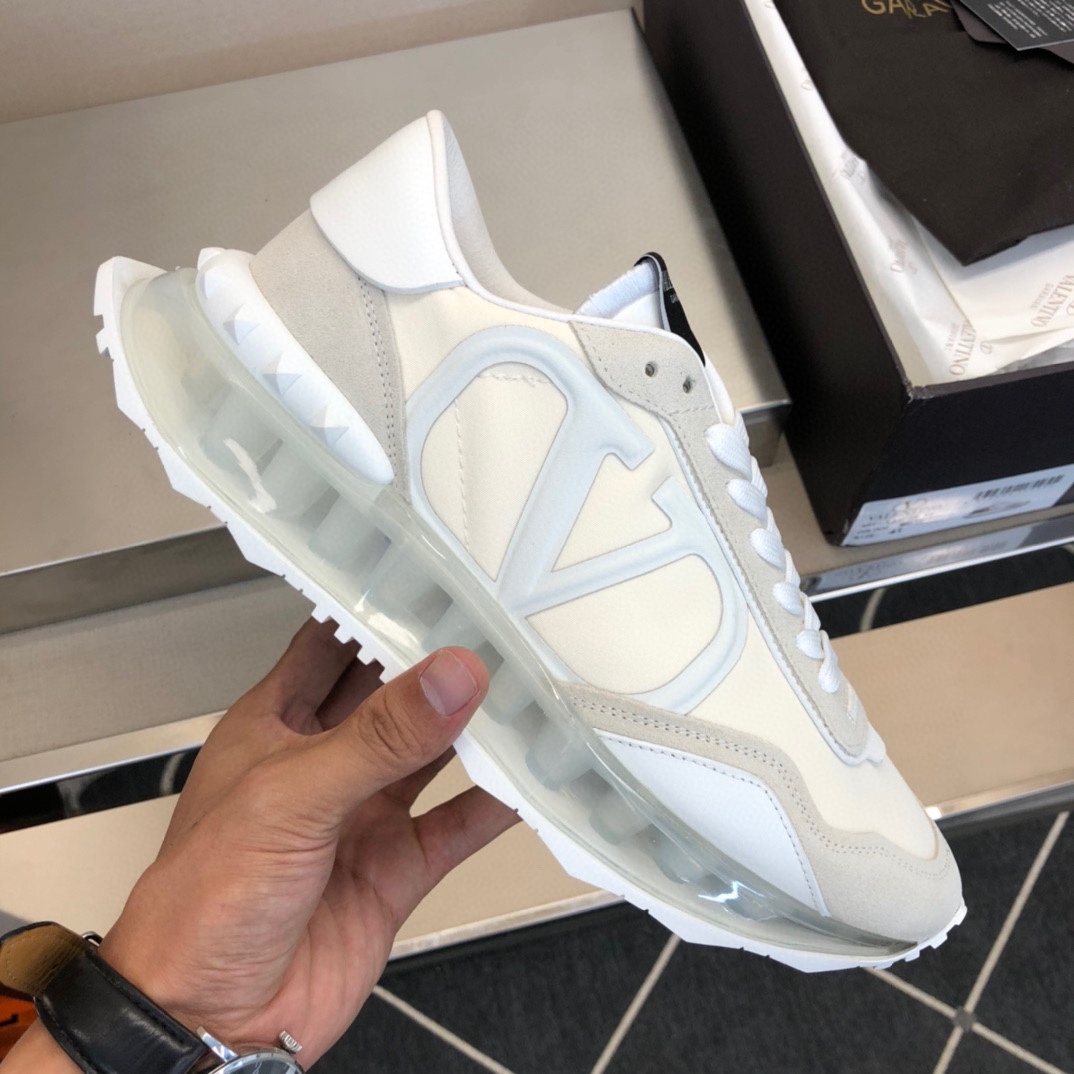 Valenti Netrunner Fabric And Suede Sneaker - FashionPlug