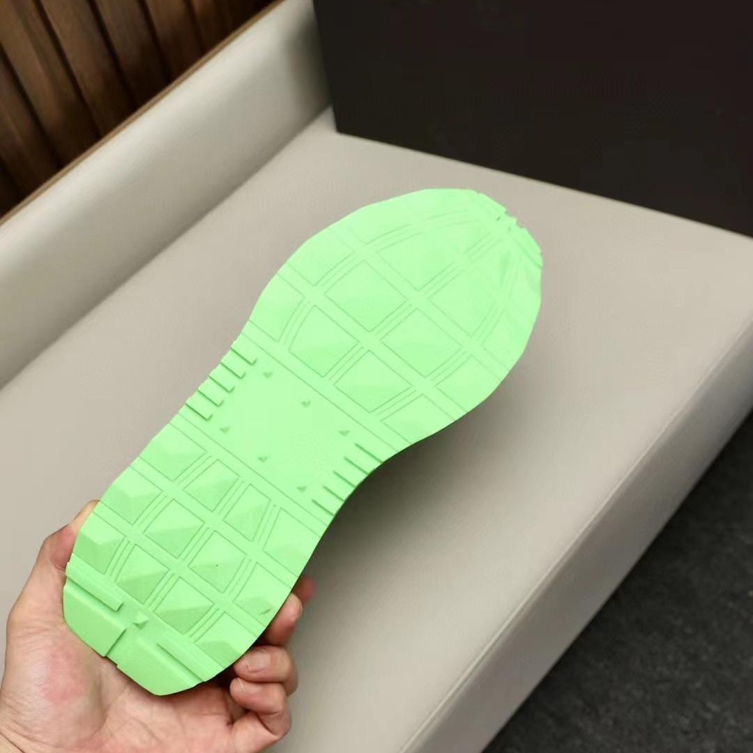 Valenti Netrunner Fabric And Suede Sneaker - FashionPlug