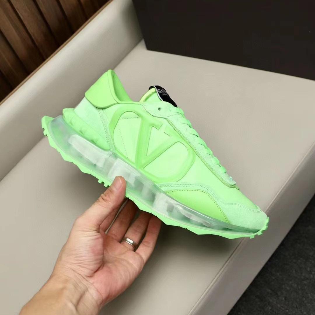 Valenti Netrunner Fabric And Suede Sneaker - FashionPlug