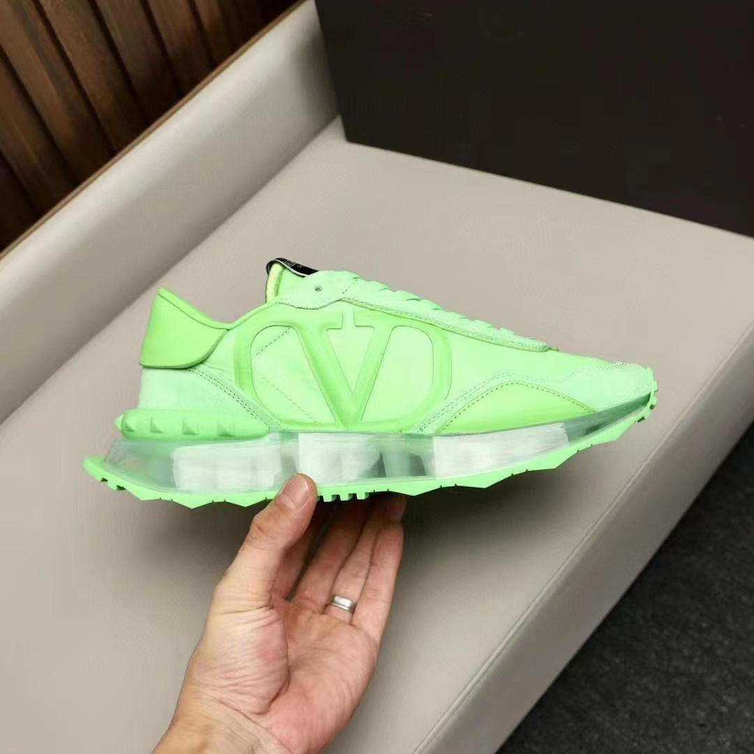 Valenti Netrunner Fabric And Suede Sneaker - FashionPlug