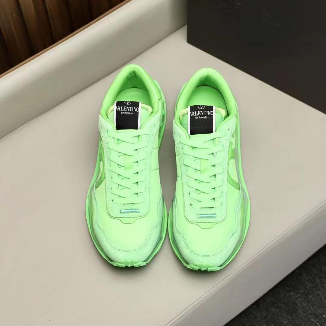 Valenti Netrunner Fabric And Suede Sneaker - FashionPlug