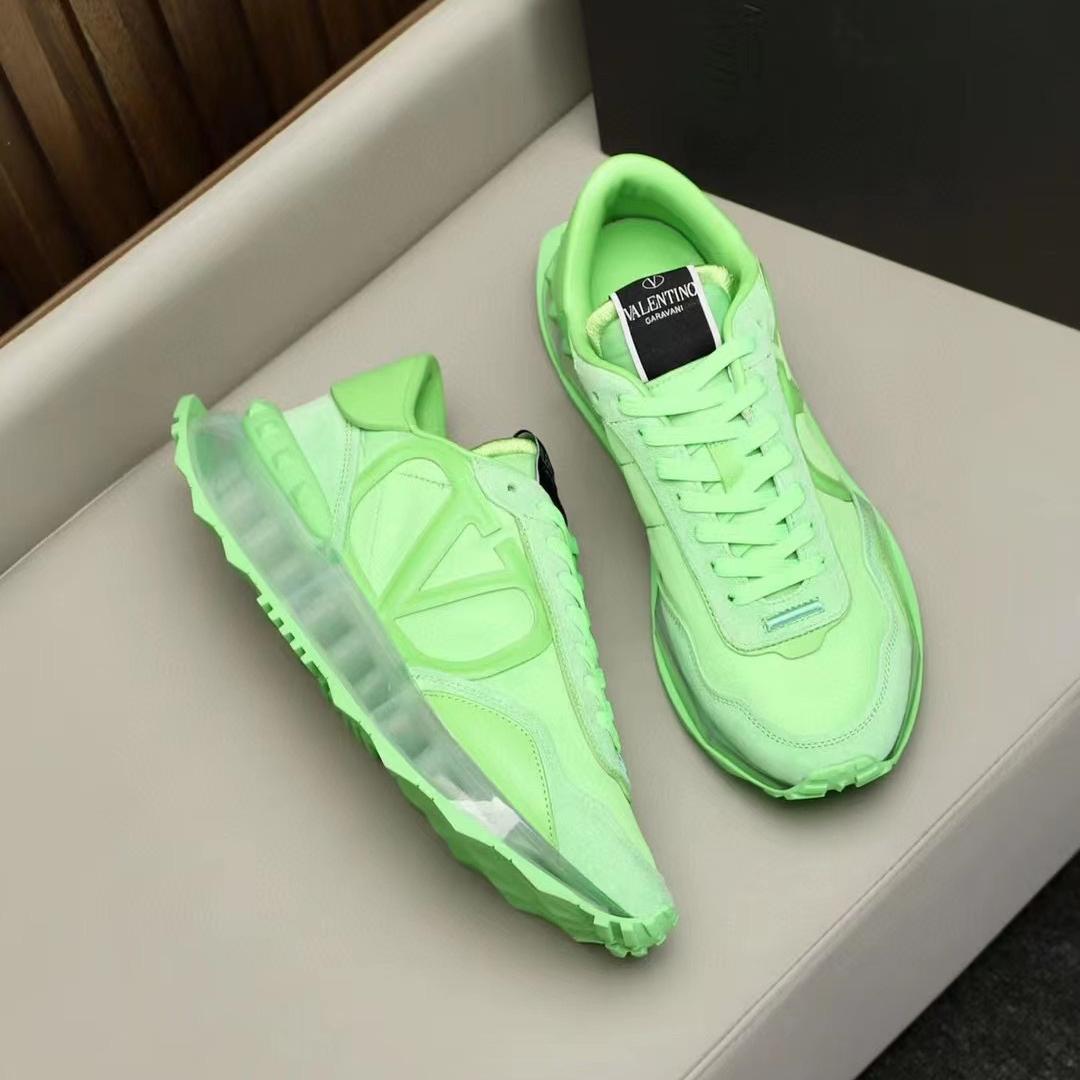 Valenti Netrunner Fabric And Suede Sneaker - FashionPlug