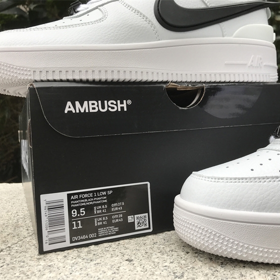 AMBush x Nike Air Force 1 Low Sneaker     DV3464-002 - FashionPlug