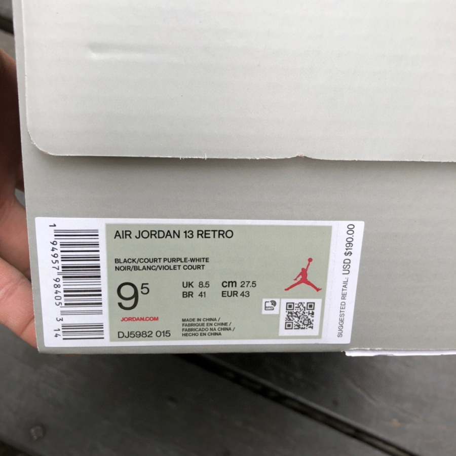 Air Jordan 13 Court Purple AJ13 Sneakers         DJ5982-015 - FashionPlug