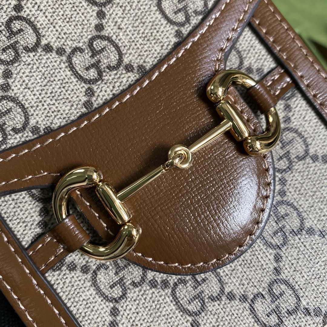 Gucci Horsebit 1955 Mini Bag(11.5-17-4CM) - FashionPlug