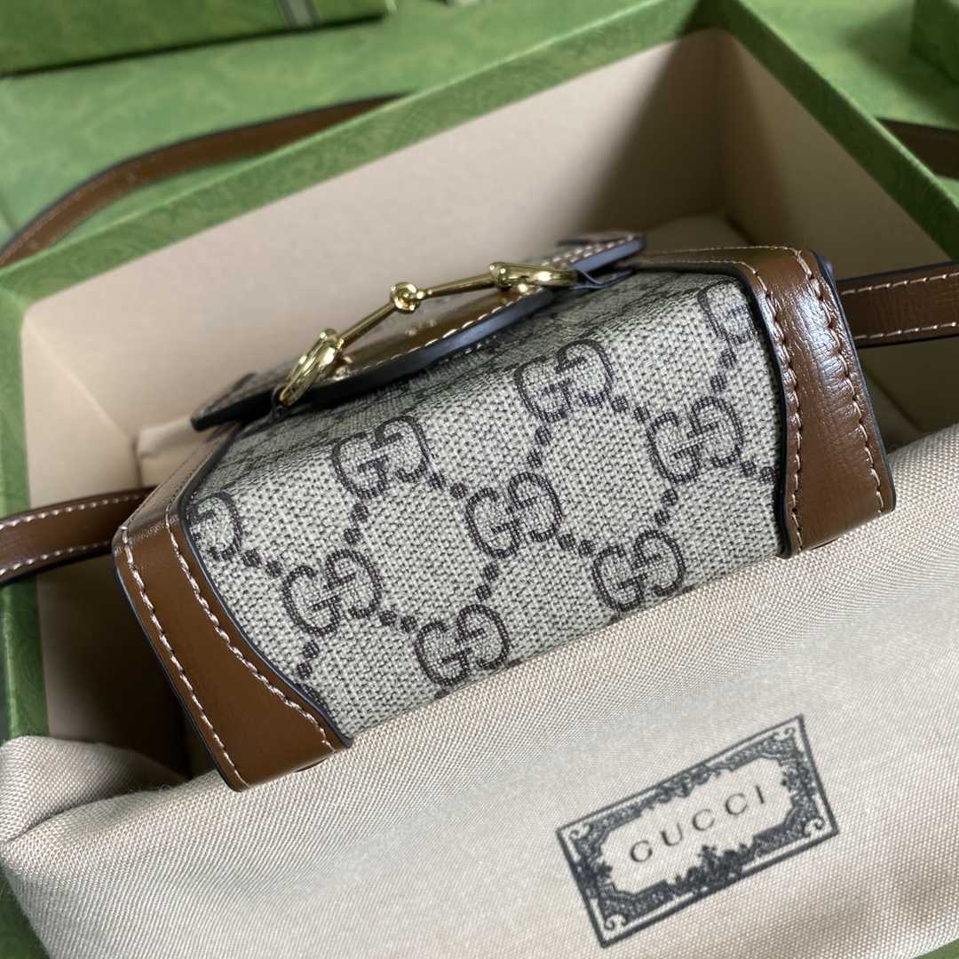 Gucci Horsebit 1955 Mini Bag(11.5-17-4CM) - FashionPlug