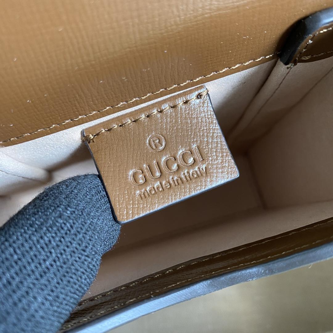 Gucci Horsebit 1955 Mini Bag(11.5-17-4CM) - FashionPlug