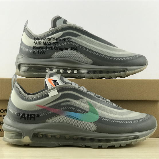 Off-White x Nike Air Max 97 “Menta”Sneakers     AJ4585-101 - FashionPlug