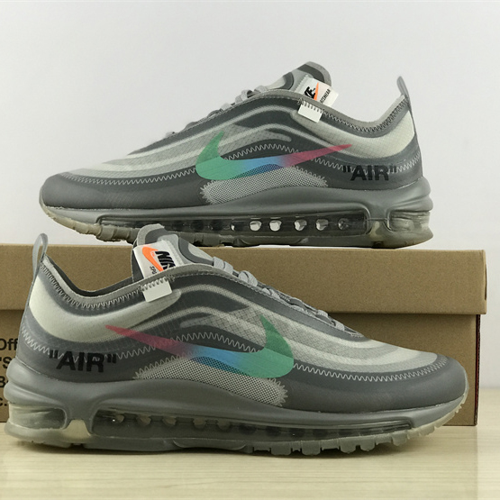 Off-White x Nike Air Max 97 “Menta”Sneakers     AJ4585-101 - FashionPlug