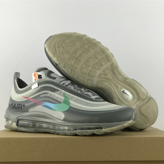 Off-White x Nike Air Max 97 “Menta”Sneakers     AJ4585-101 - FashionPlug
