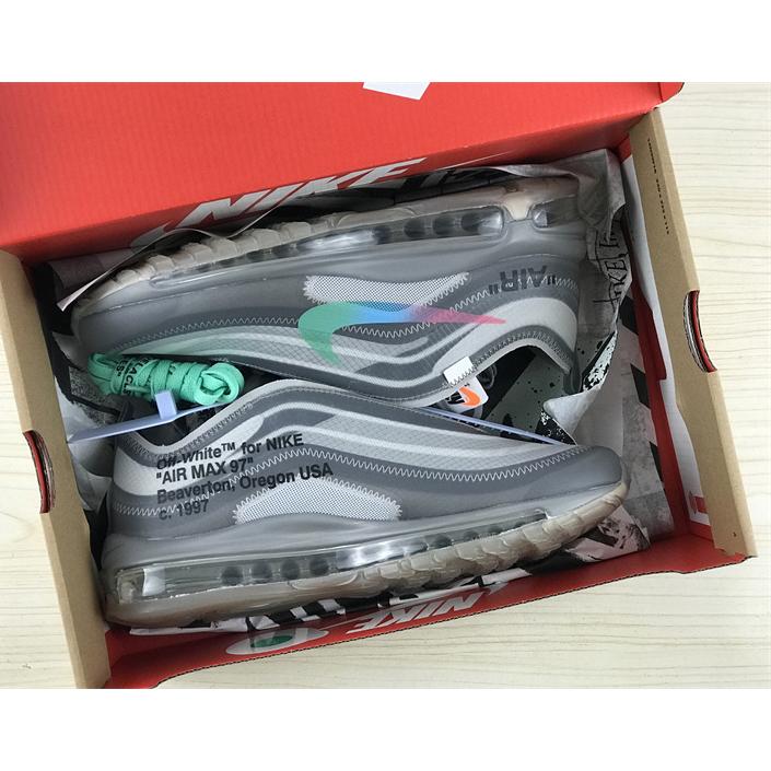 Off-White x Nike Air Max 97 “Menta”Sneakers     AJ4585-101 - FashionPlug