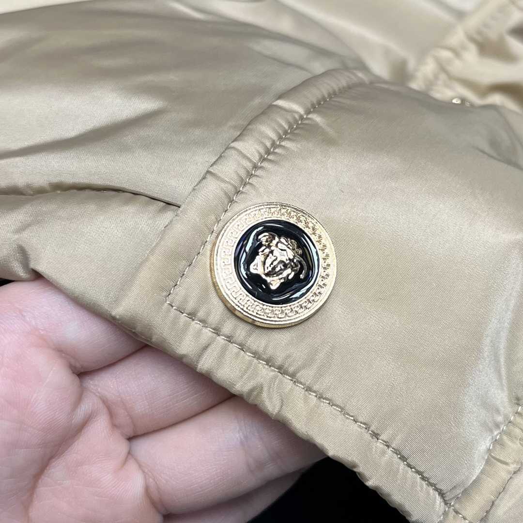 Versace La Greca Puffer Jacket - FashionPlug