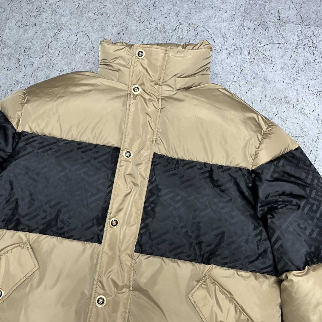 Versace La Greca Puffer Jacket - FashionPlug