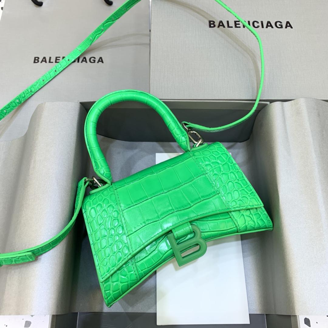 Balenciaga Hourglass Handbag  (19-8-21cm) - FashionPlug