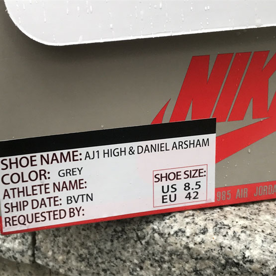 Daniel Arsham x Air Jordan 1 High Sneaker     - FashionPlug