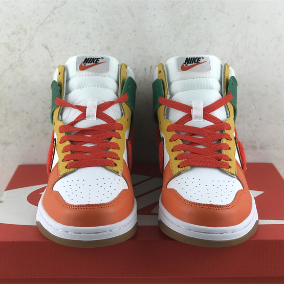 Nike Dunk High University “Chenille Swoosh” Sneakers     DR8805-100 - FashionPlug