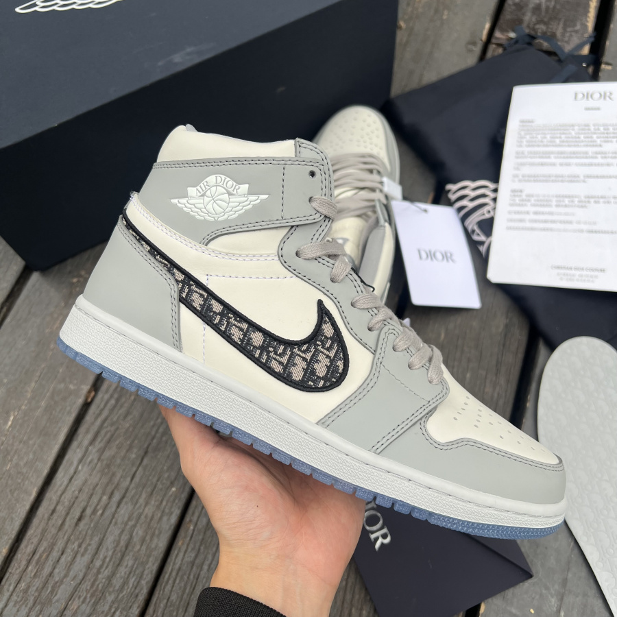 Dior x Air Jordan 1 High OG Sneaker    CN8607-002 - FashionPlug