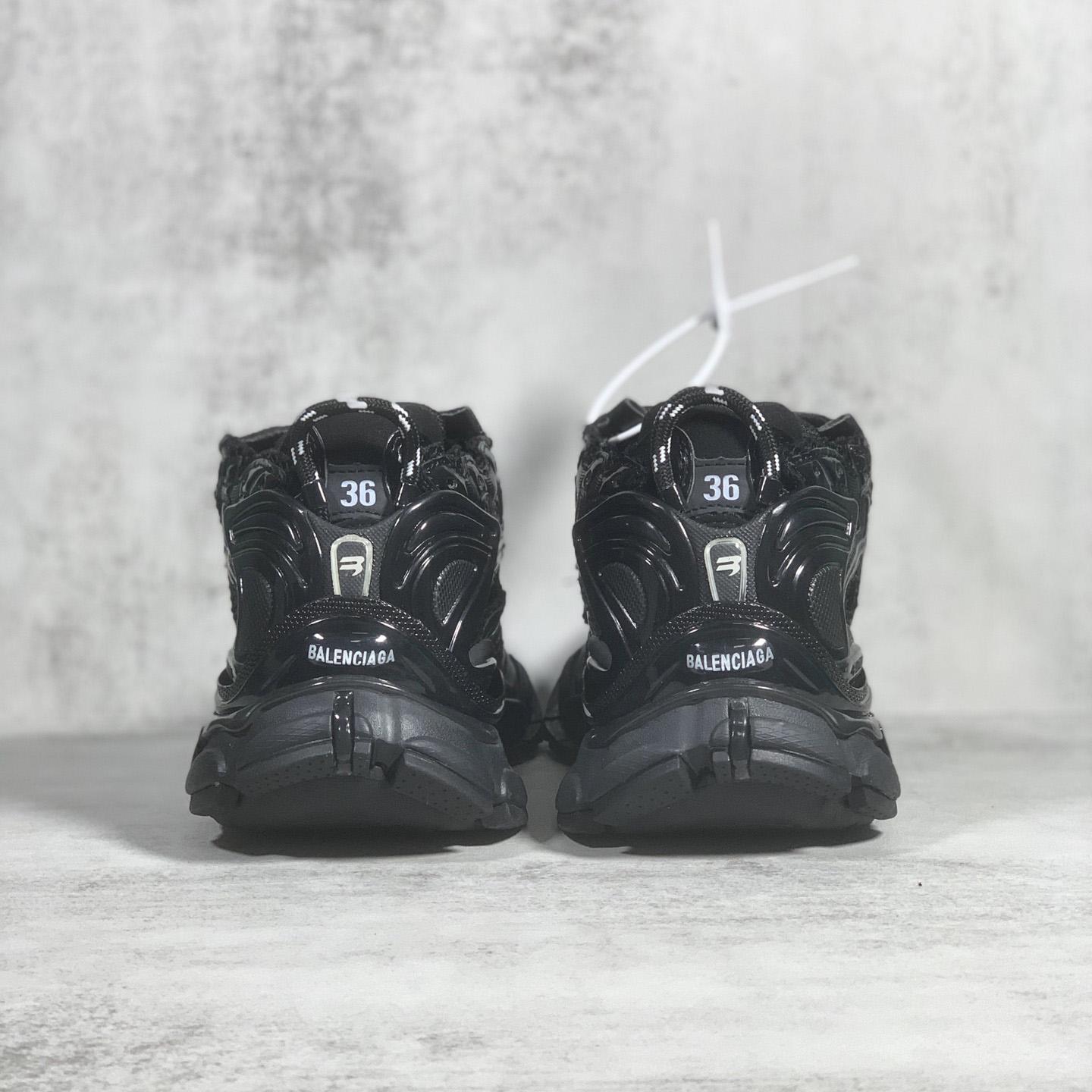 Balenciaga Runner Sneaker In Black - FashionPlug