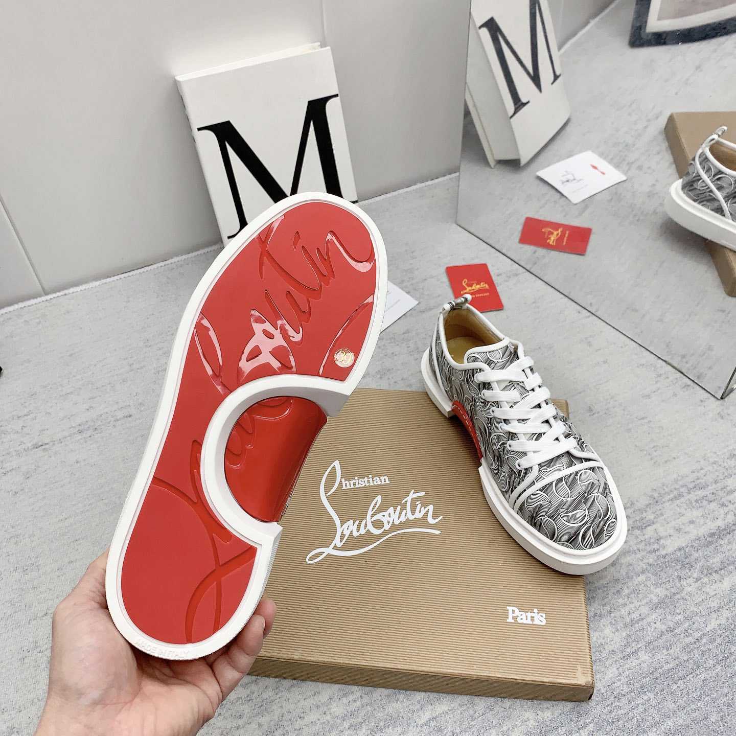 Christian Louboutin Adolon Junior Sneaker  - FashionPlug