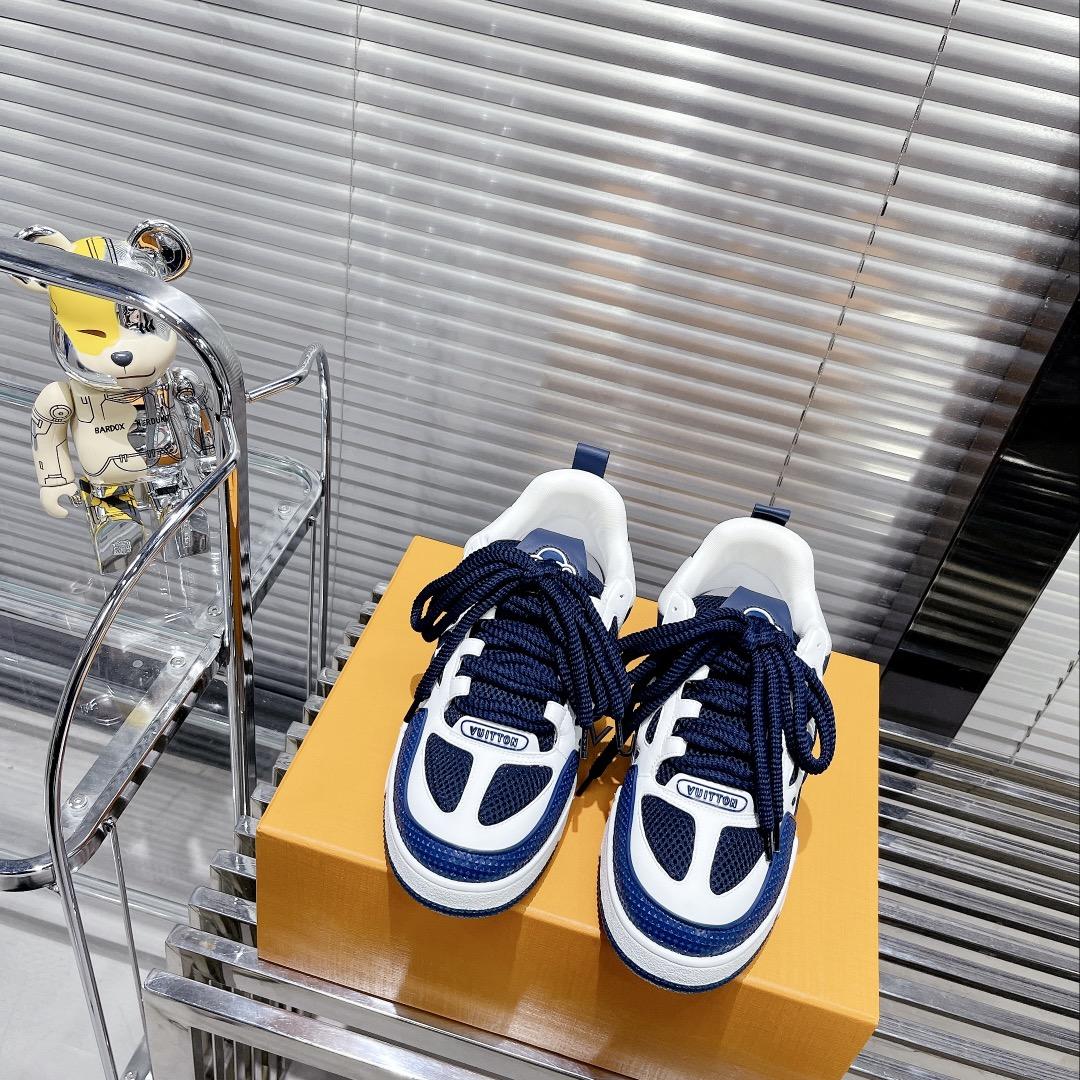 Louis Vuitton LV Trainer Sneaker     - FashionPlug