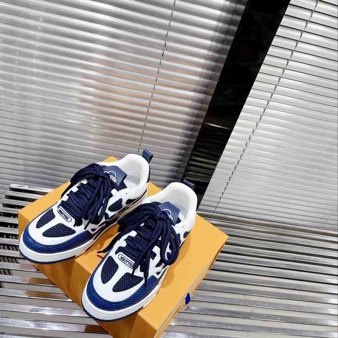 Louis Vuitton LV Trainer Sneaker     - FashionPlug
